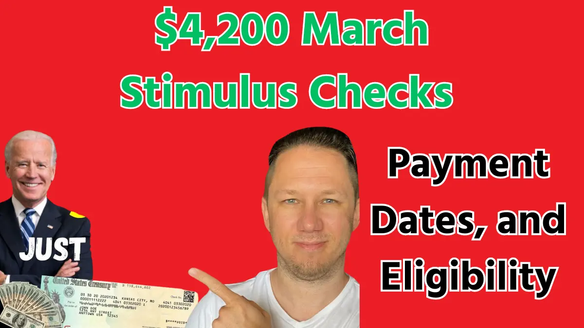 $4,200 March Stimulus Checks